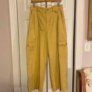 Madewell The Harlow Wide Leg Cargo Pant